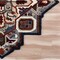 Homeroots 7 ft. Maroon & Gray Medallion Area Rug 396153 - alternate 3